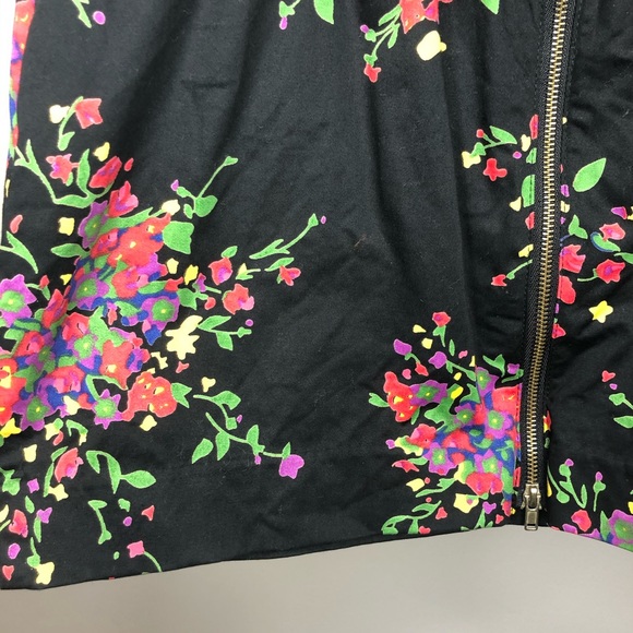 Free People Strapless Floral Mini Dress - Picture 3 of 7